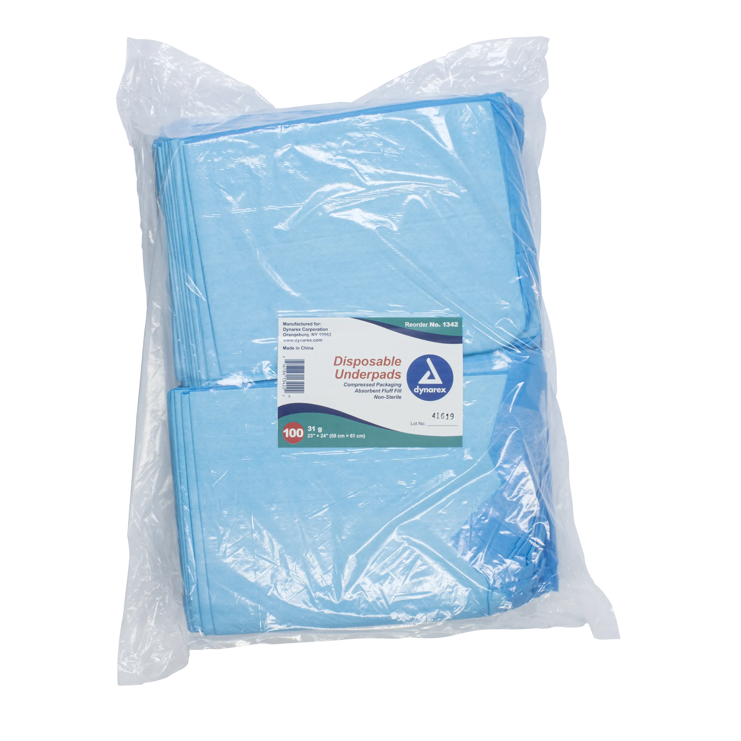 Dynarex - Disposable Underpads, 23 x 24 (31 g)