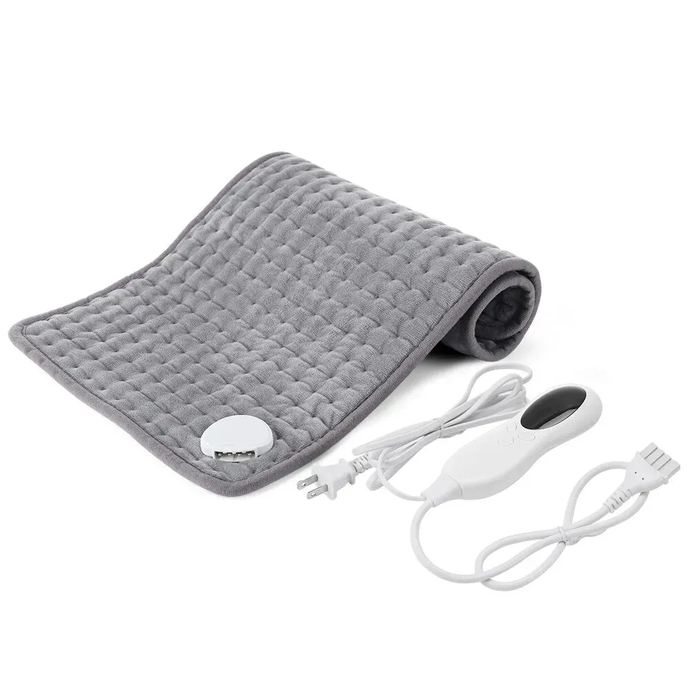 Electric Heating Pad - Massaging Weighted Heating Pad 59x30cm