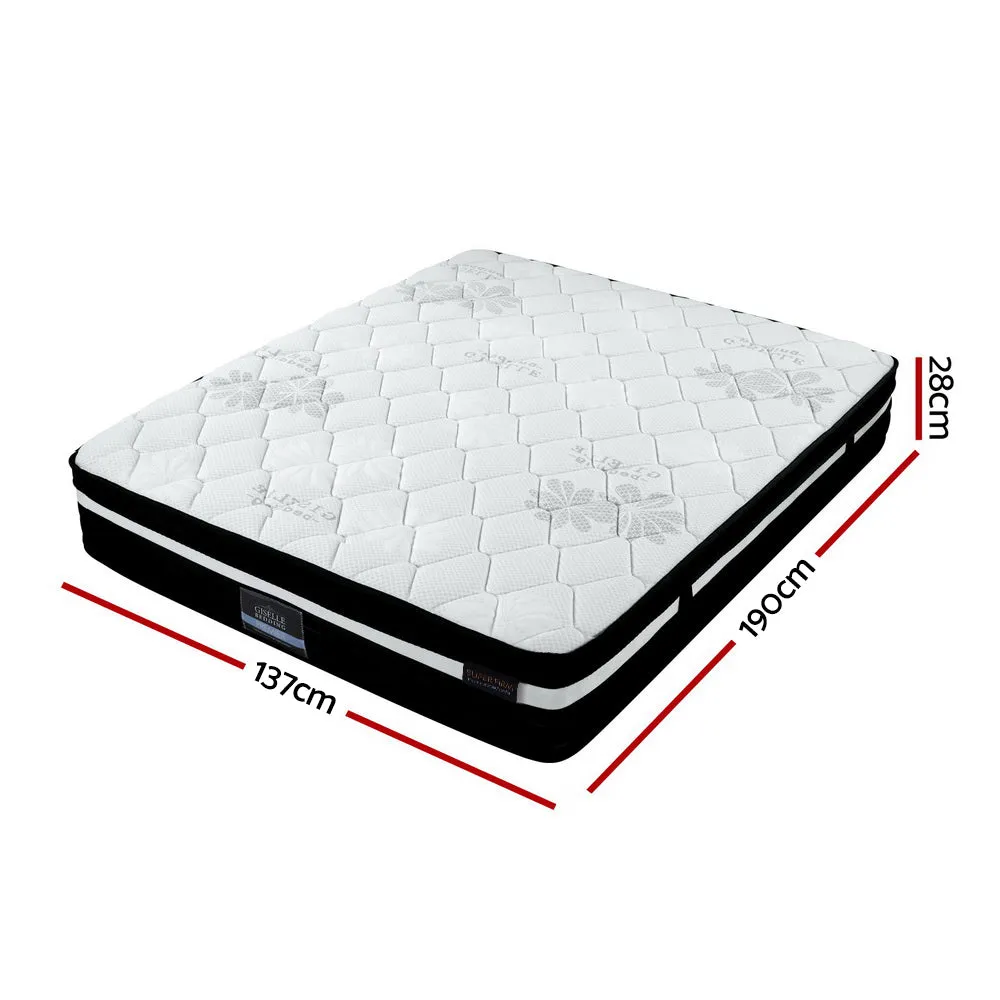 Extra Firm Regine Series Euro Top Mattress 28CM Thick - Double