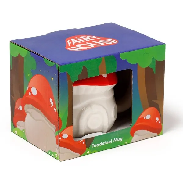 Fairy Toadstool House Mug