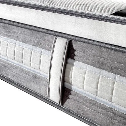 Feather Comfort Plush Euro Top Pocket Spring Mattress 34cm Thick - King Single