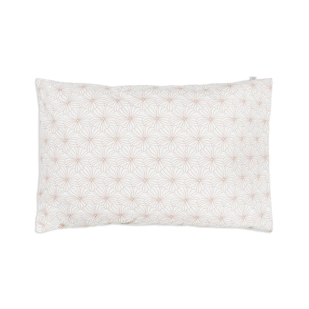 FLOWERS | White | Pillowcase | 60x70cm/ 23.6x27.5"