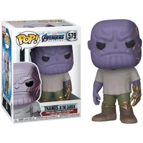 Funko Pop! Marvel: Avengers Endgame - Casual Thanos with Gauntlet