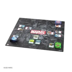 Gamegenic: Playmat - Marvel Champions Prime Game Mat XL Marvel Black