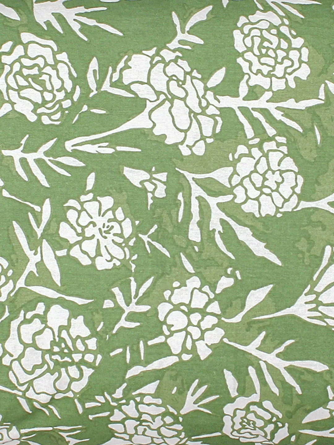 Genda Phool Single Duvet Cover (Green)