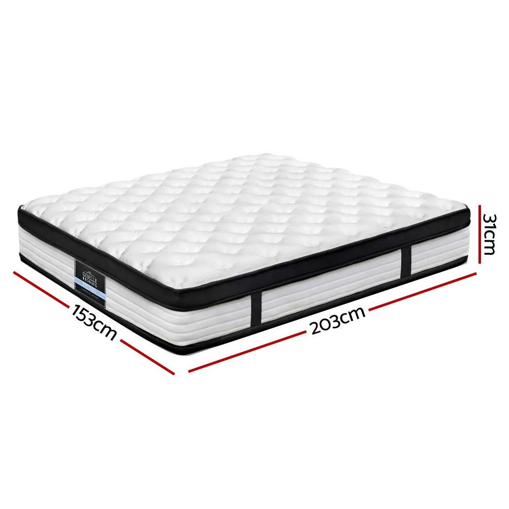 Giselle Bedding 31cm Mattress Euro Top Queen