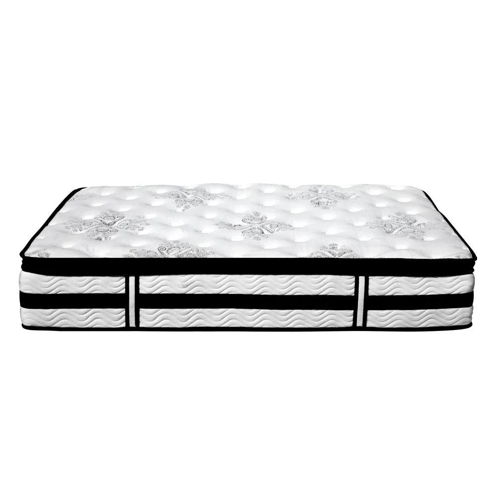 Giselle Bedding 34cm Mattress Euro Top Pocket Spring Single