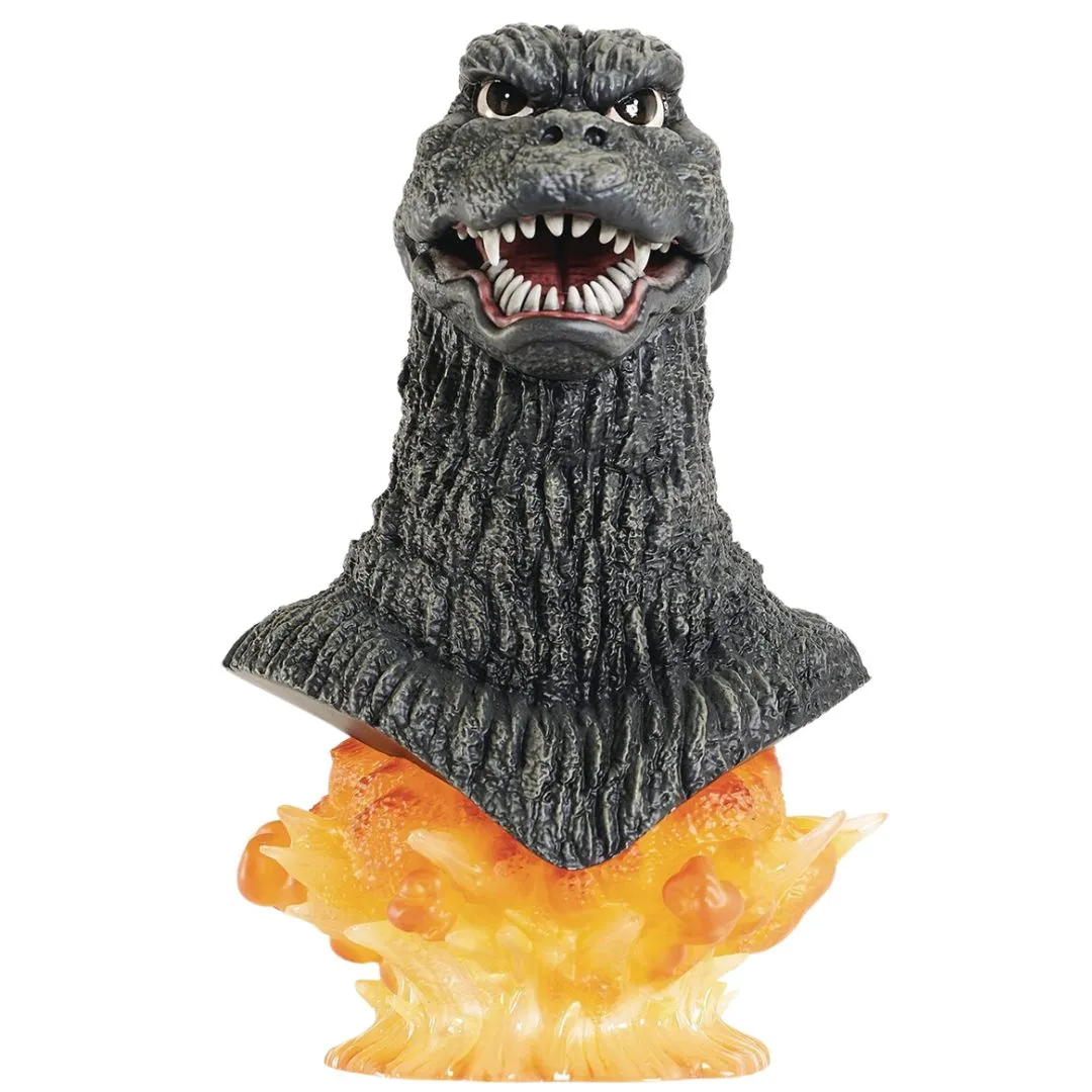 Godzilla Legends In 3D Godzilla 1974 Resin Bust Statue By Diamond Gallery