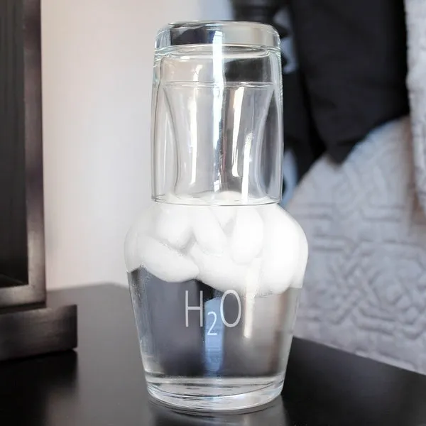 H2O Bedside Carafe & Glass Set