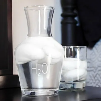 H2O Bedside Carafe & Glass Set