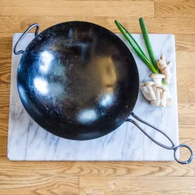 Hand Hammered Classic Carbon Steel Wok