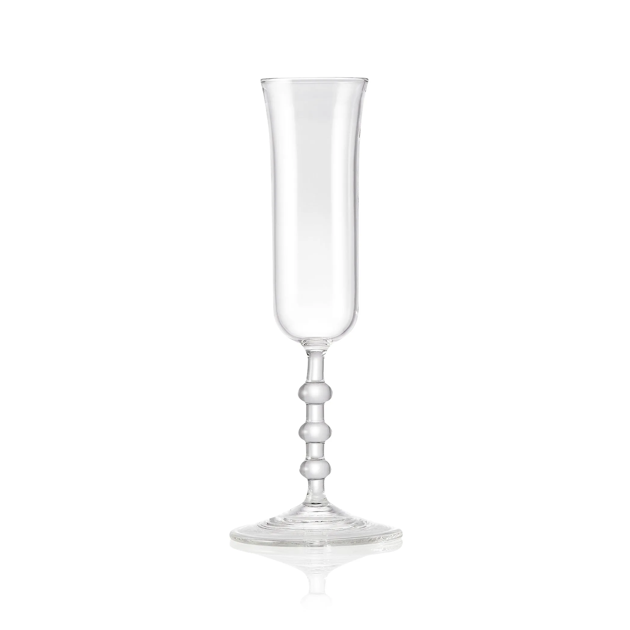 Handblown Champagne Flute, 22cm