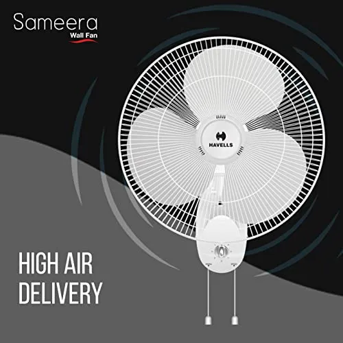 Havells Sameera 400mm Wall Fan (White)