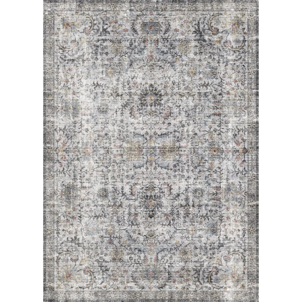 Hialeah Silver Pastel Blue Rug