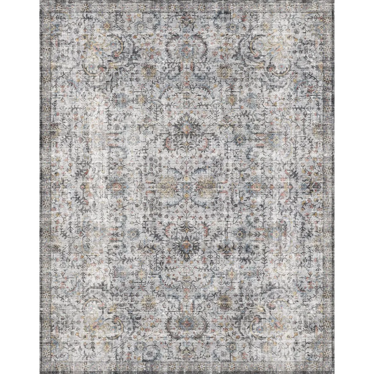 Hialeah Silver Pastel Blue Rug