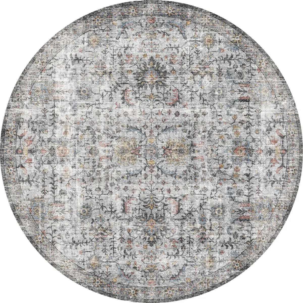 Hialeah Silver Pastel Blue Rug