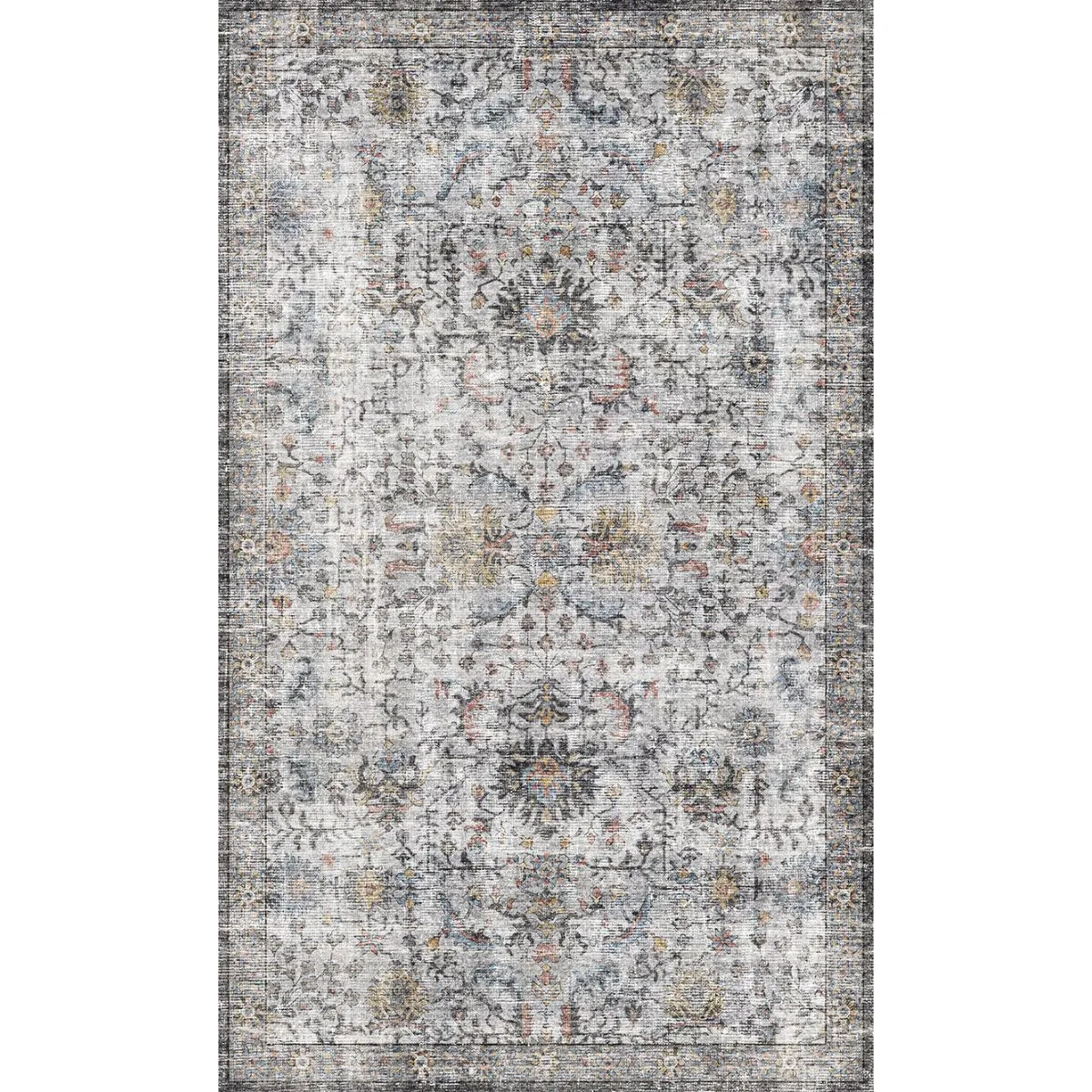 Hialeah Silver Pastel Blue Rug