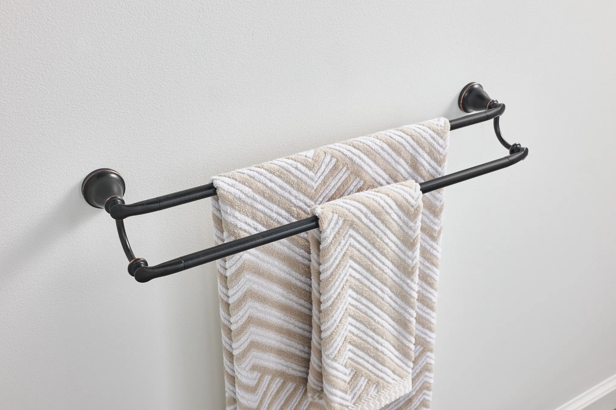 Hilliard Chrome 24" Double Towel Bar