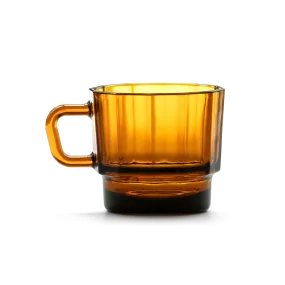 HMM W Glass Cup (Amber)