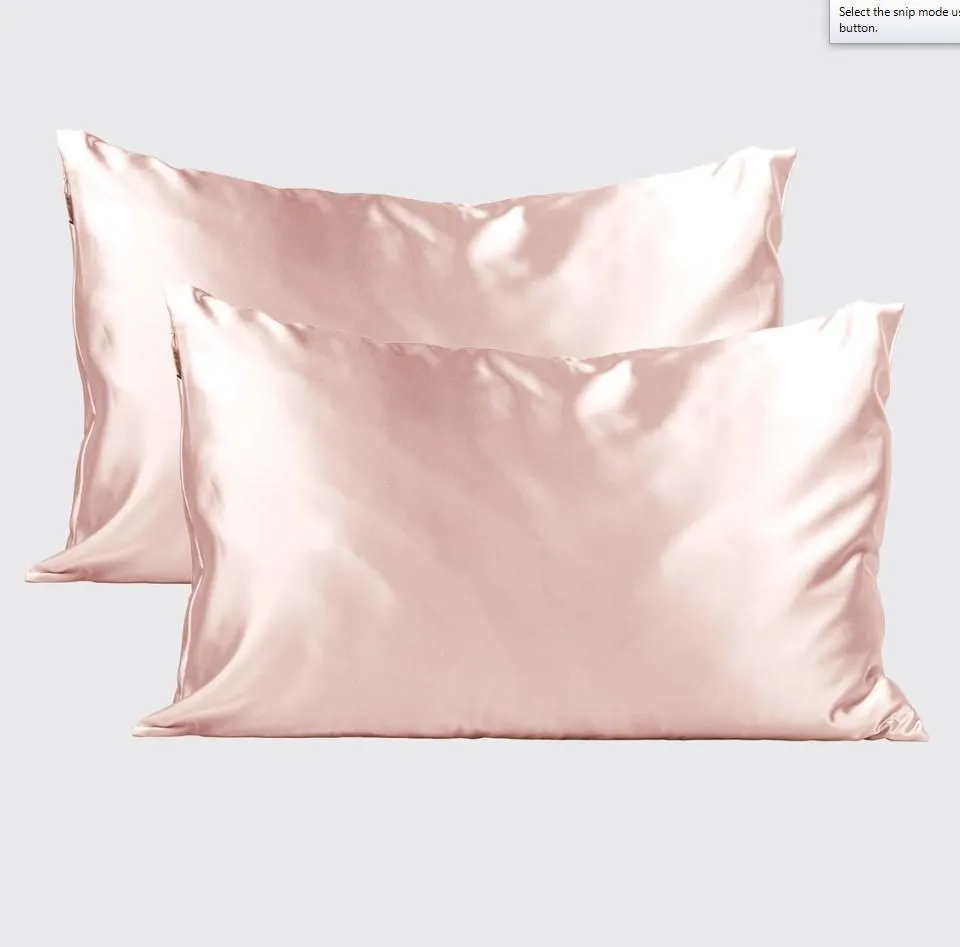 Holiday Satin Pillowcase 2 Piece Set