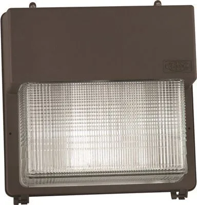 Hubbell Lighting Perimaliter Led Wall Pack 180 Leds Glass Refractor 120-277 Volts 5000K Bronze