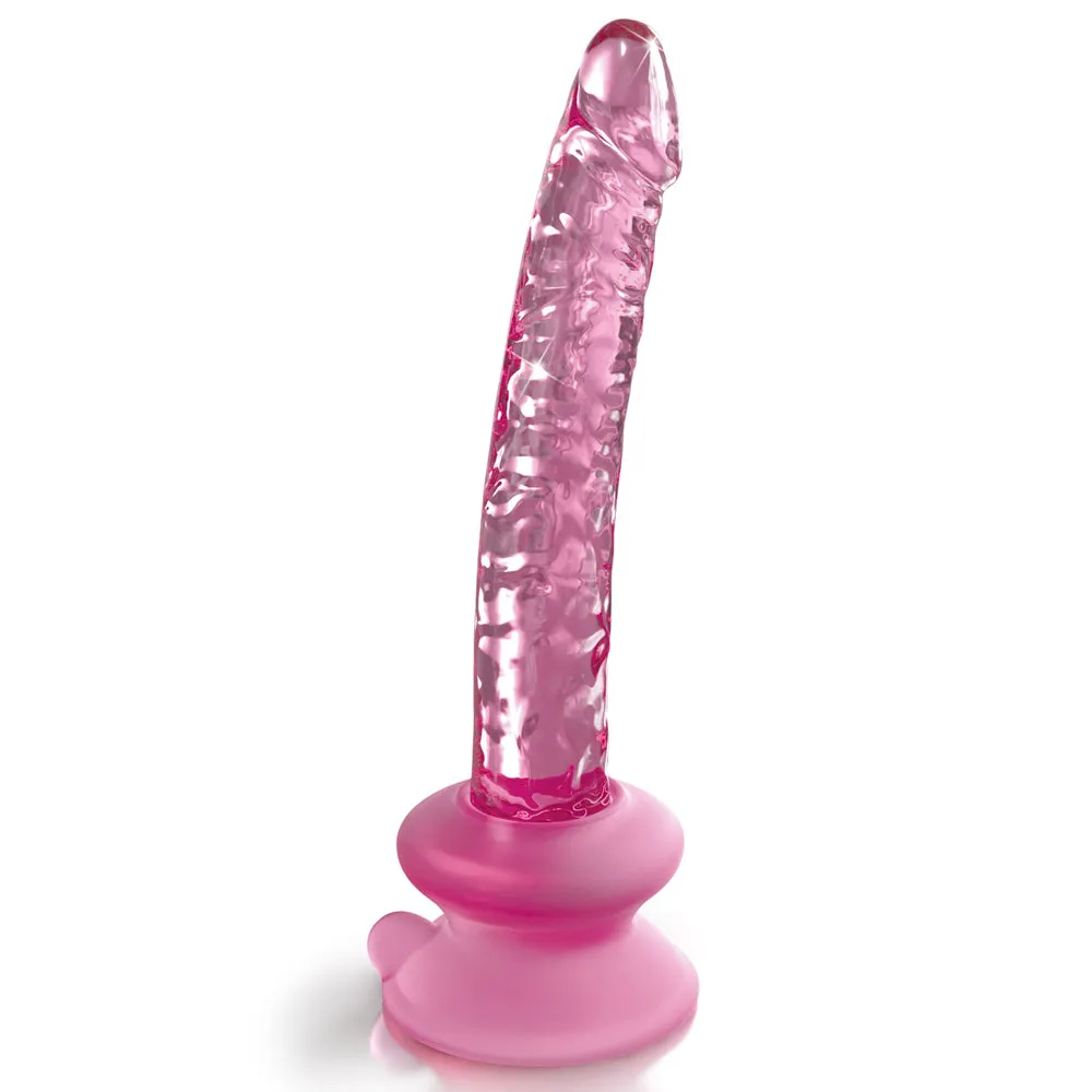 Icicles No. 86 Realistic Glass Dildo With Suction Cup