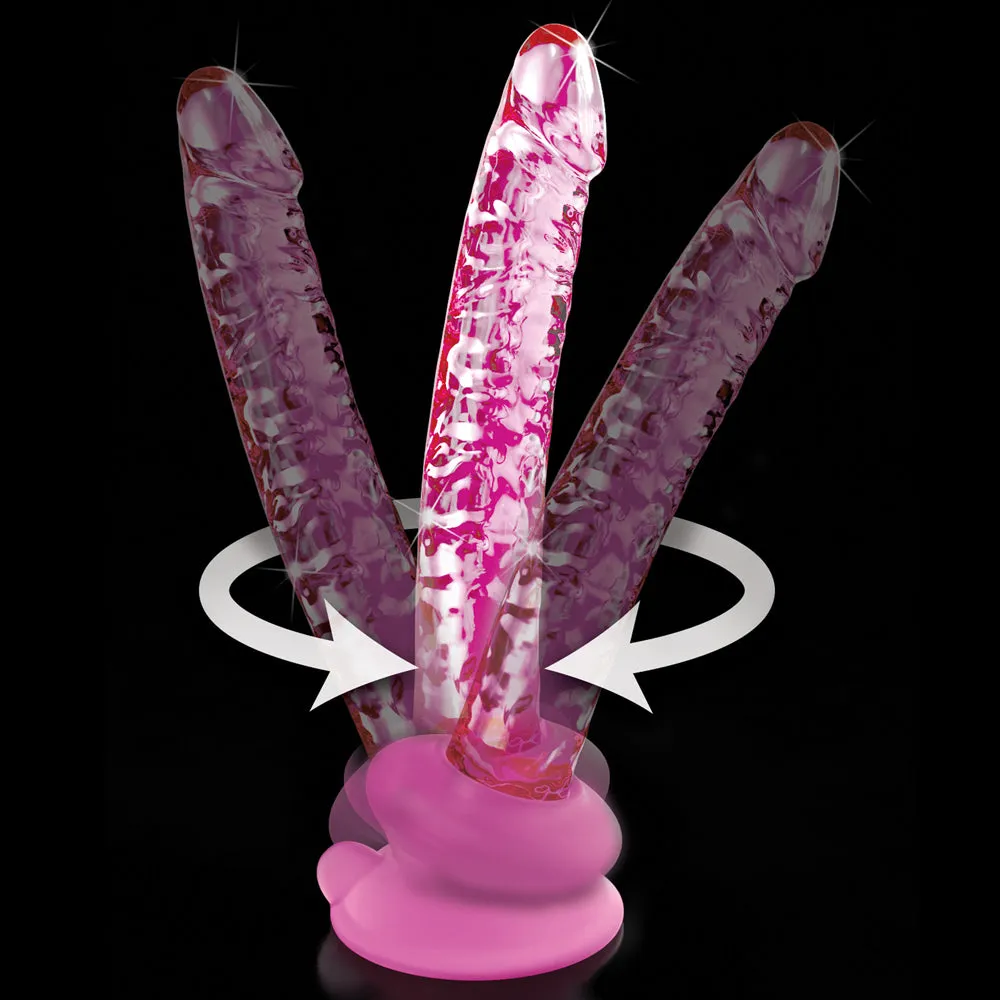 Icicles No. 86 Realistic Glass Dildo With Suction Cup