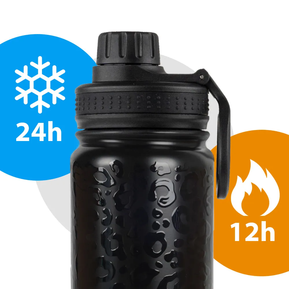 Insulated Water Bottle (2 Caps)