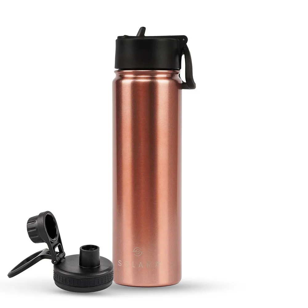 Insulated Water Bottle (2 Caps)