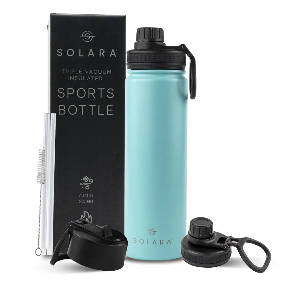 Insulated Water Bottle (2 Caps)