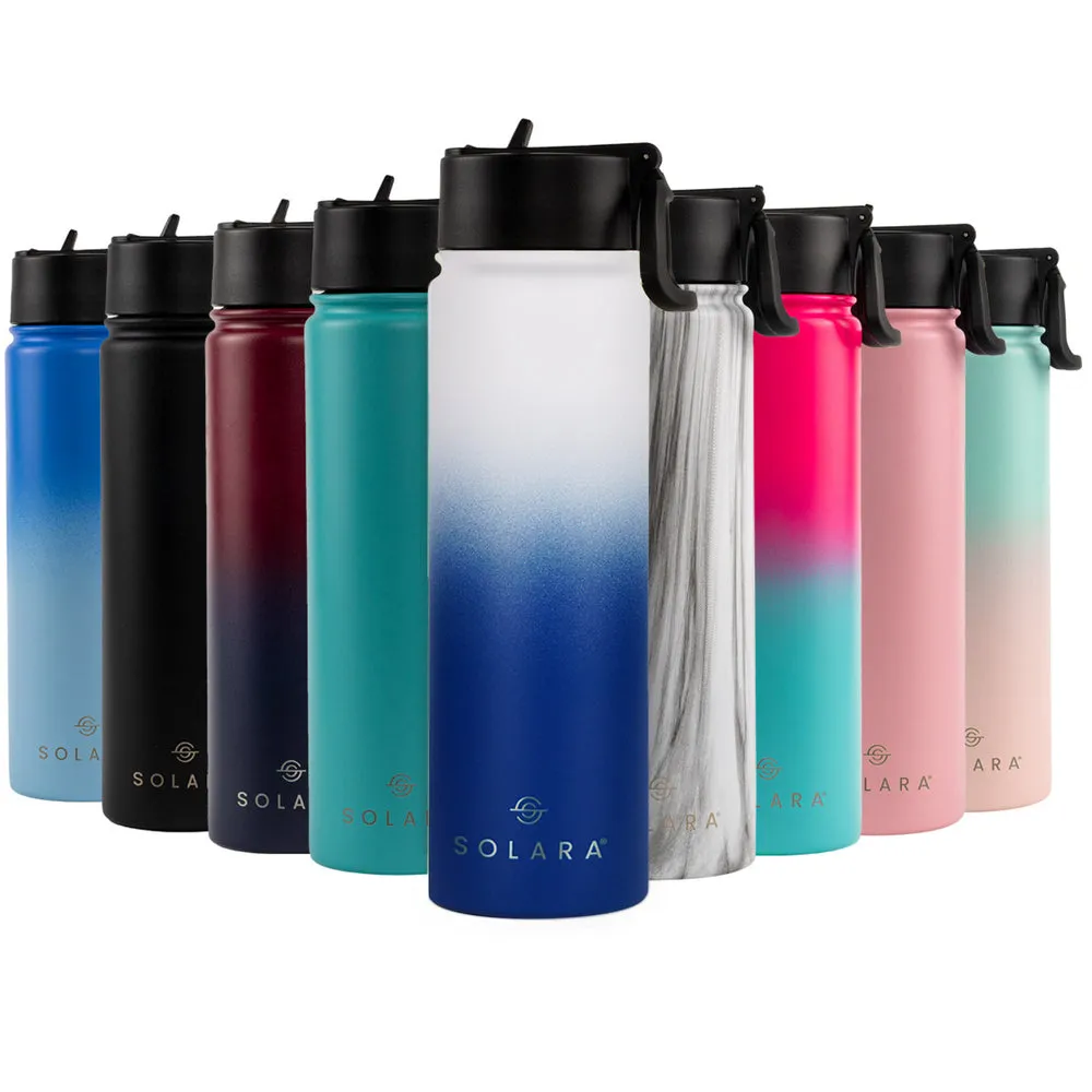 Insulated Water Bottle (2 Caps)