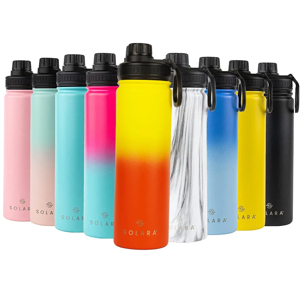 Insulated Water Bottle (2 Caps)