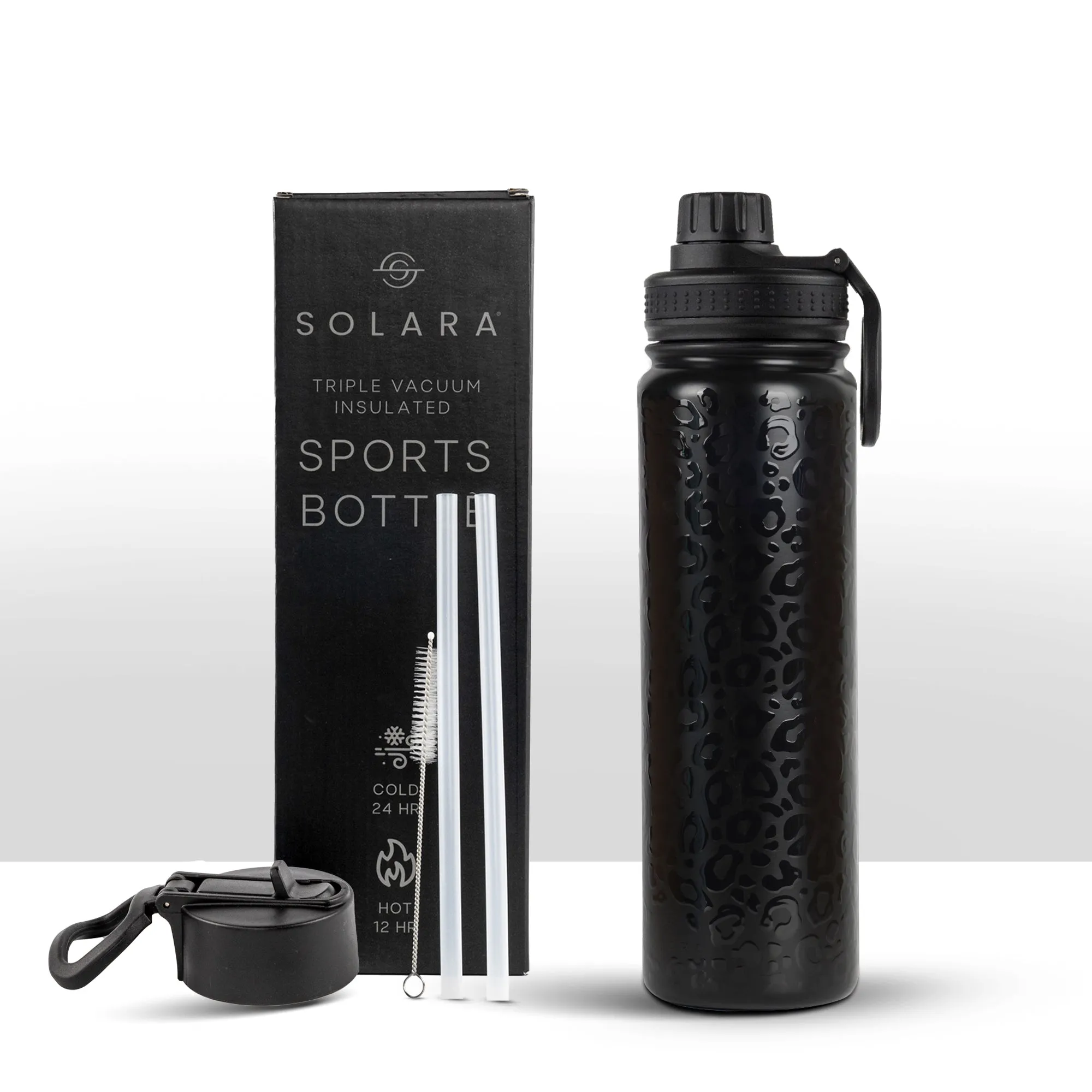 Insulated Water Bottle (2 Caps)