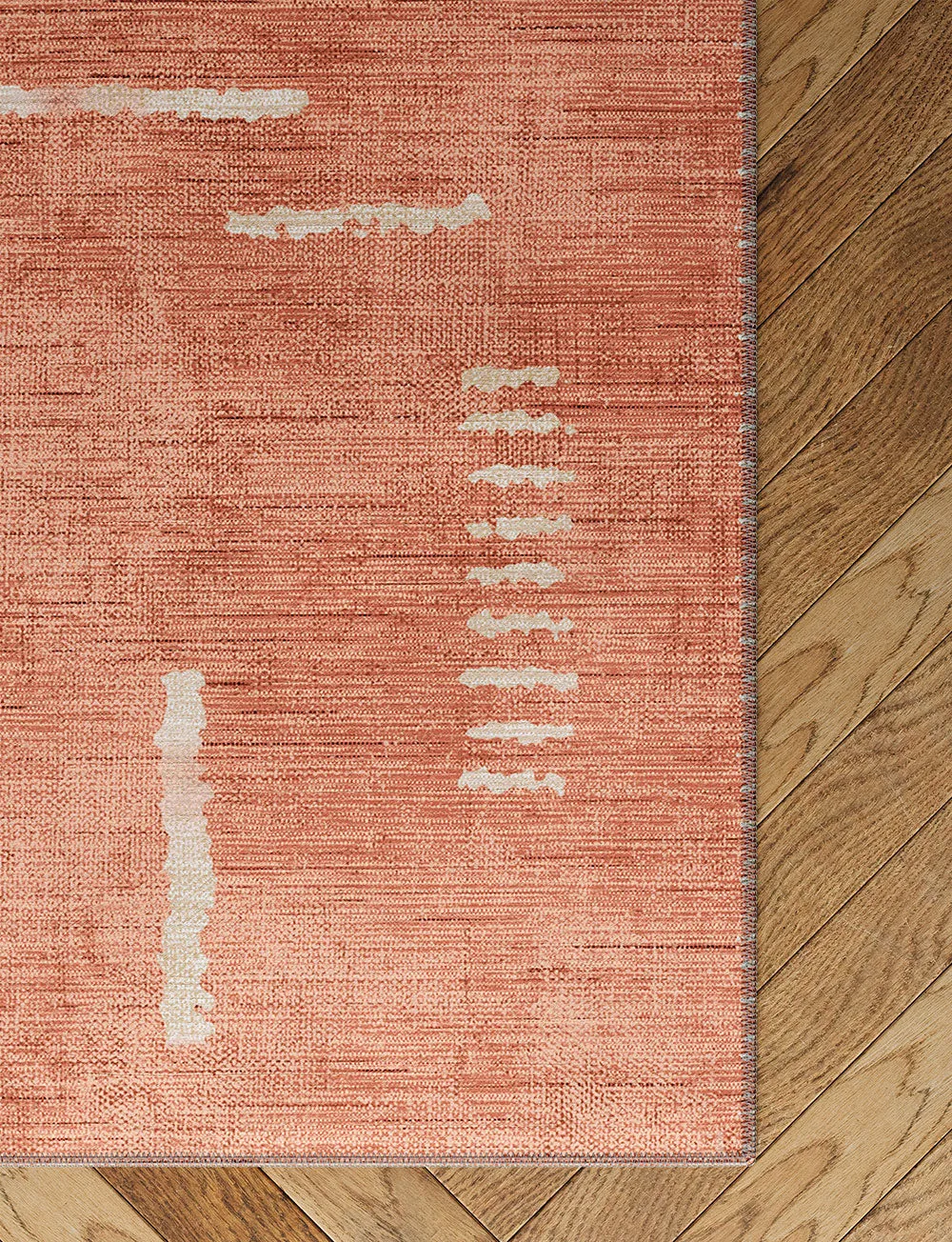 Jama Coral Pink Rug - Second Love