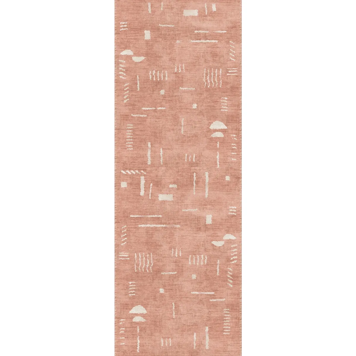 Jama Coral Pink Rug - Second Love