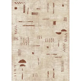 Jama Natural Red Rug - Second Love