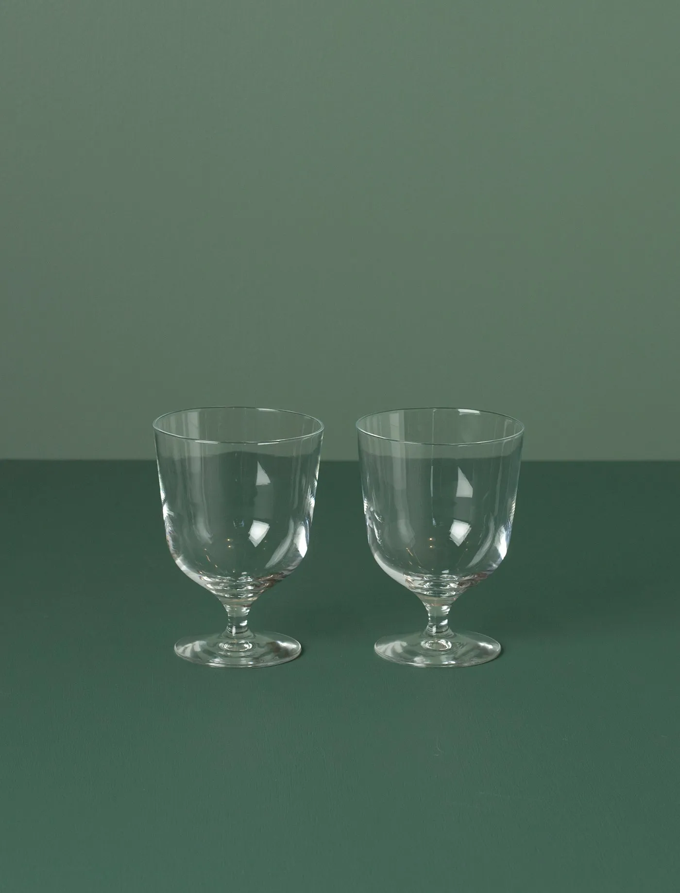 Japanese Stemmed Wine Glass // Pair