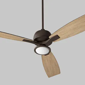 Juno 60" 3 Blade Ceiling Fan with Light - Oiled Bronze