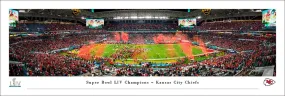 Kansas City Chiefs Super Bowl LIV (2020) Championship Celebration Panoramic Poster Print - Blakeway Worldwide