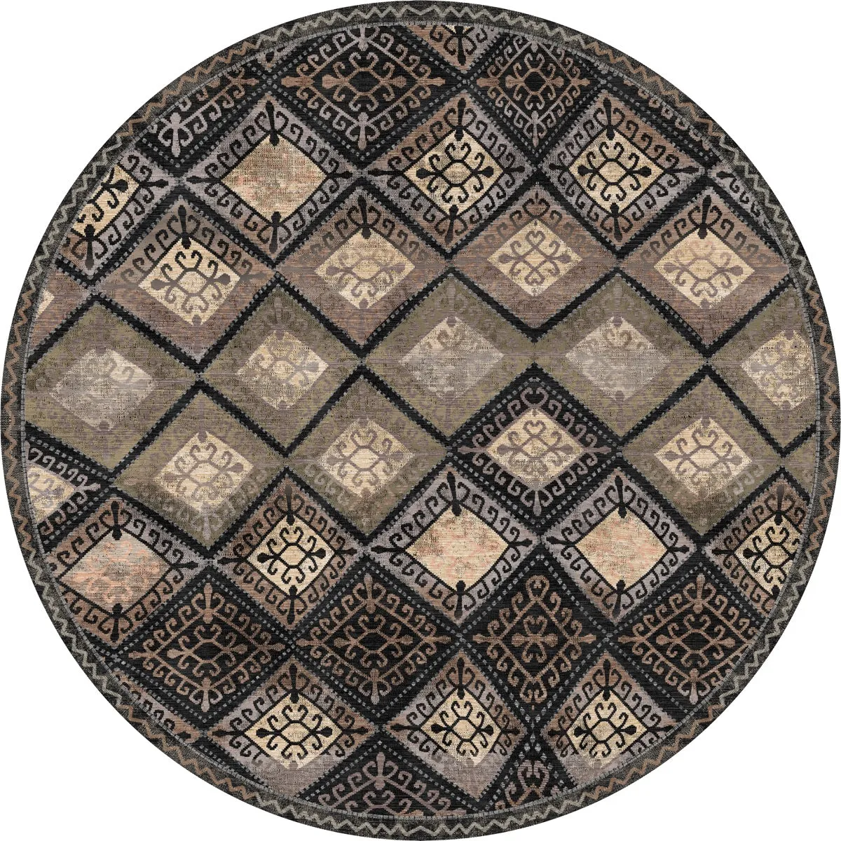 Kazna Black Beige Rug