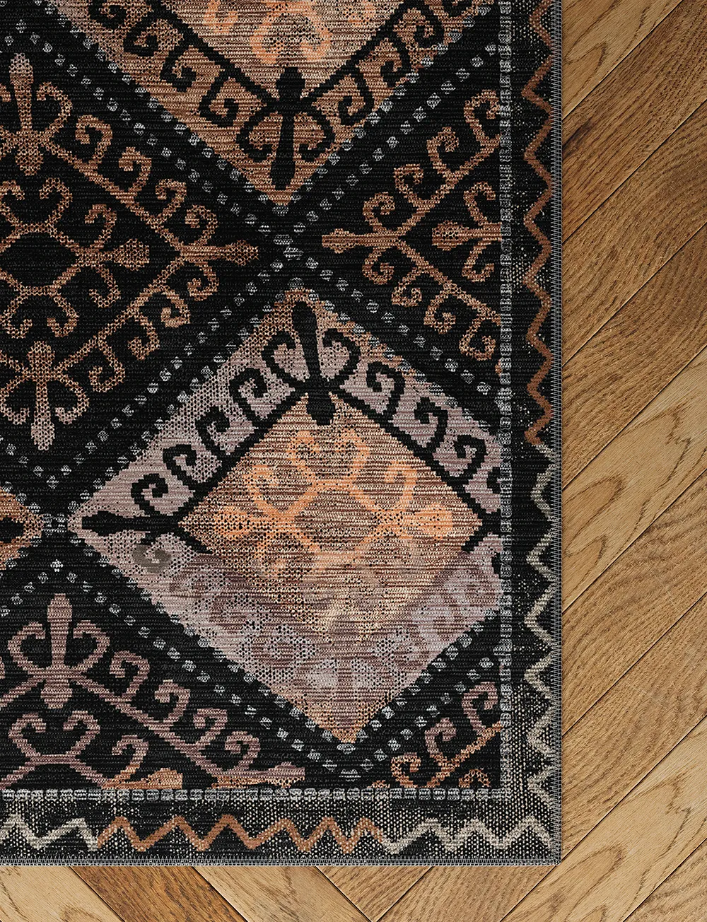 Kazna Black Beige Rug