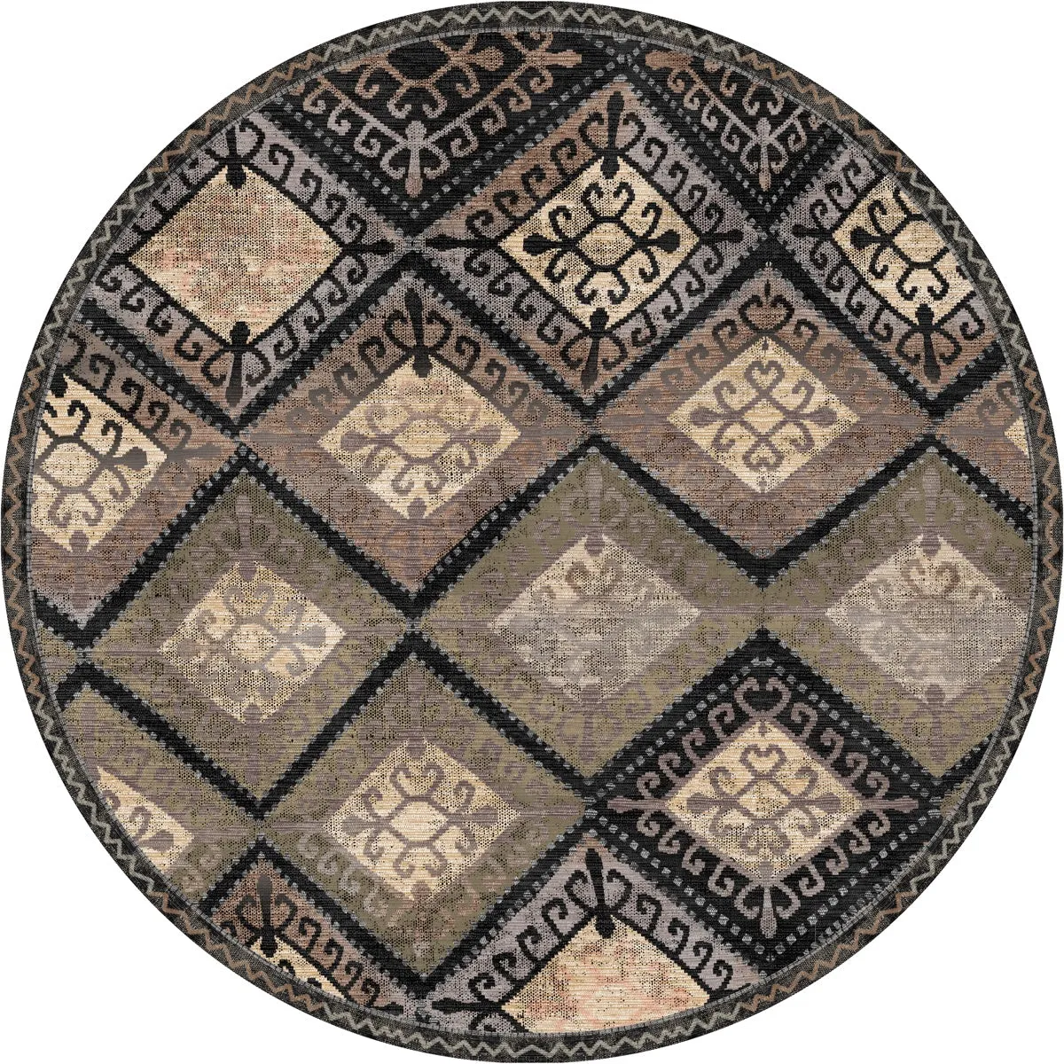 Kazna Black Beige Rug