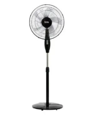 KDK P40VS Black/White 40cm Stand Fan