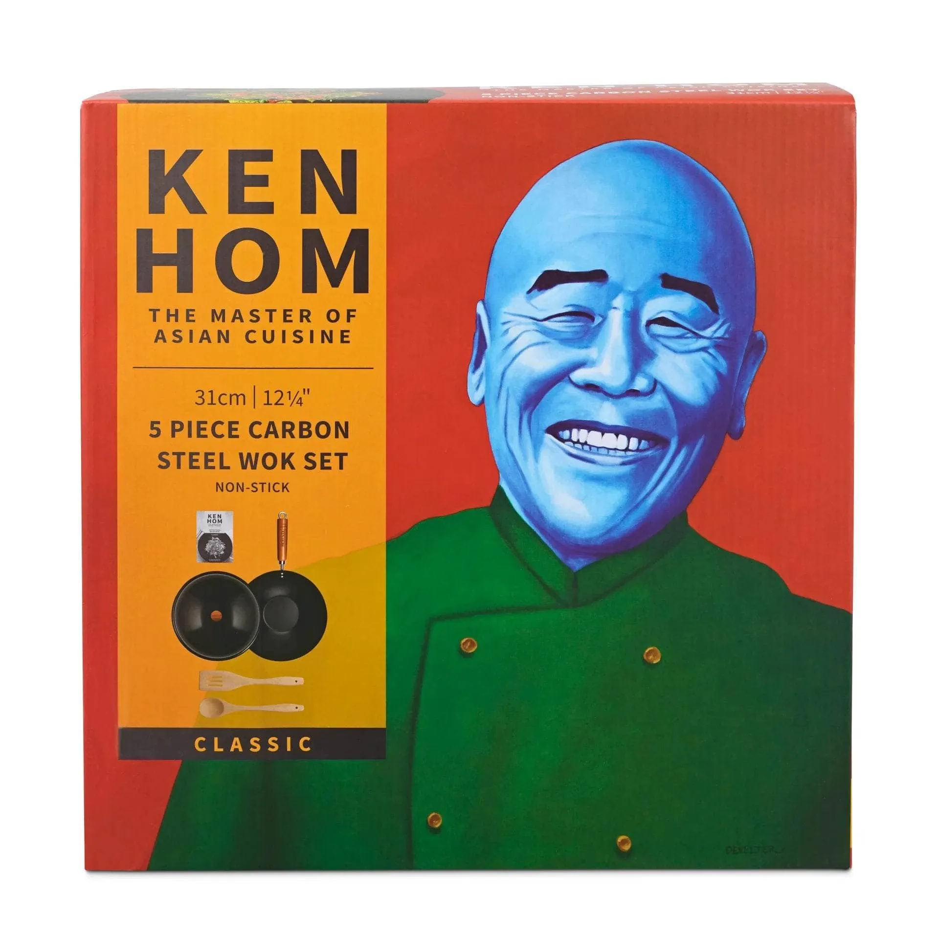 Ken Hom Classic Wok 5 Piece Set