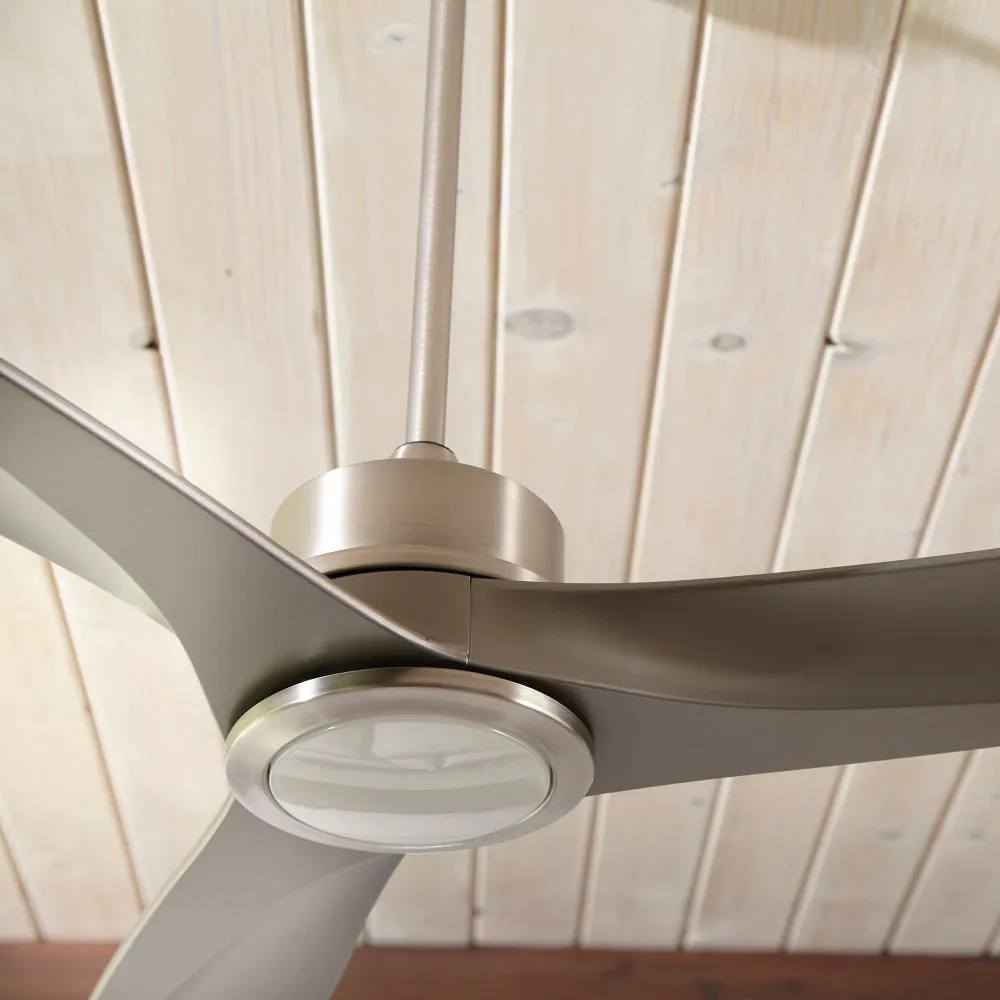 KRESS 60" 3 BLADE MODERN CEILING FAN- SATIN NICKEL