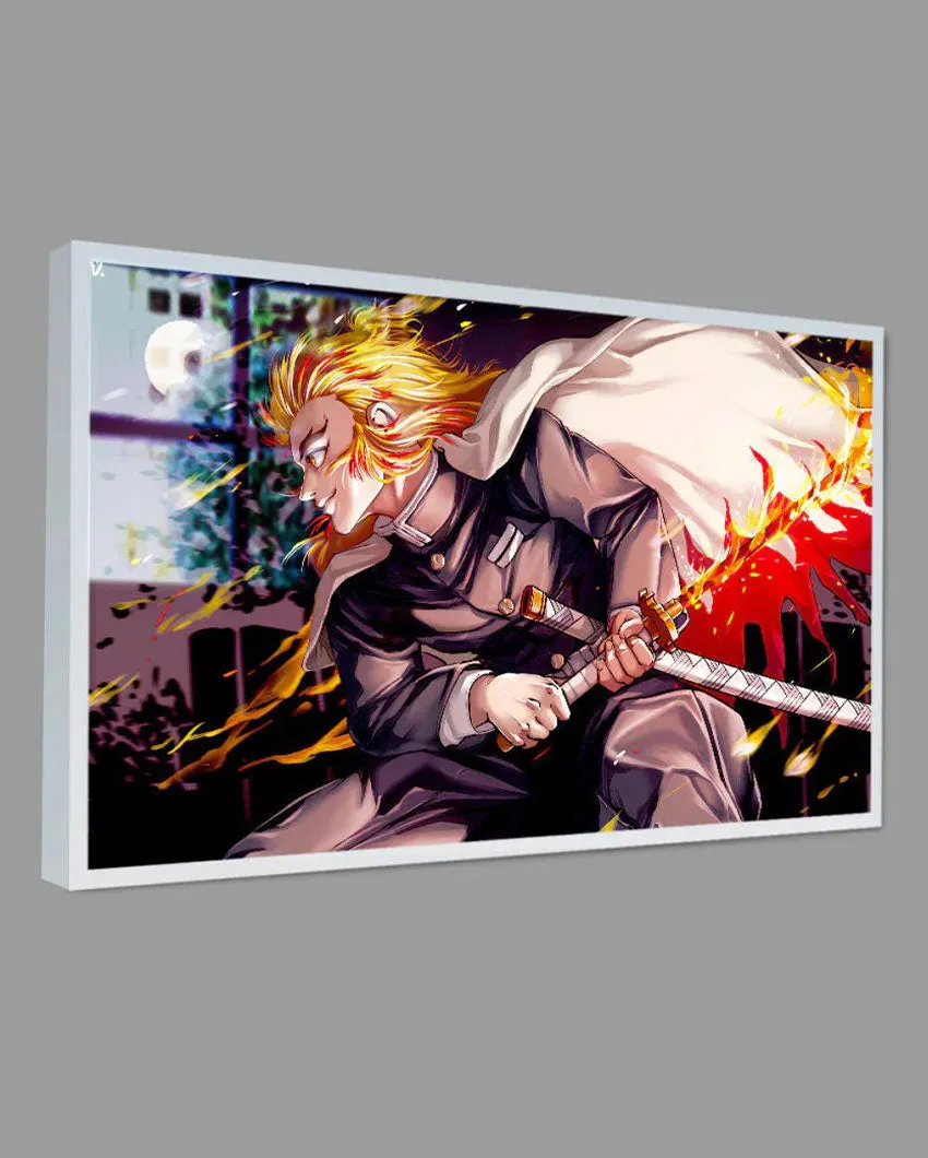 Kyojuro Rengoku HD Canvas Wall Painting