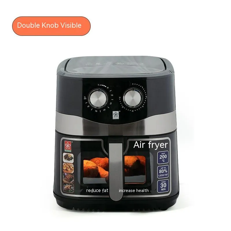 Large Capacity Air Fryer Visual Window Household