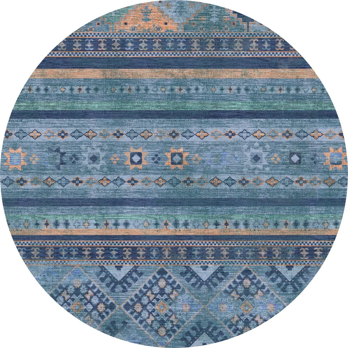 Lionelle Blue Multi Rug