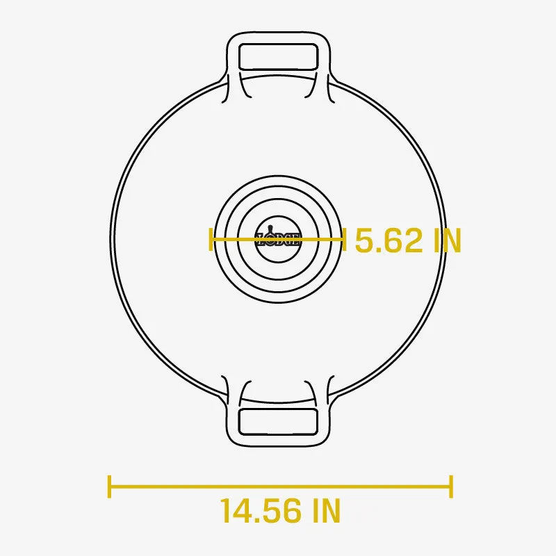 Lodge 14 Inch Cast Iron Pro Wok