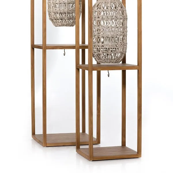 Lorca Vintage Natural Lantern Towers (Set of 2)